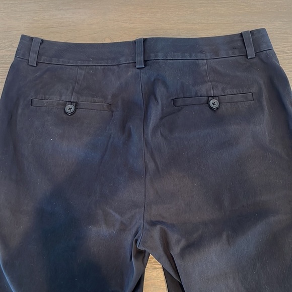 Banana Republic Women’s Pant Harrison Stretch Black Size 10 Straight Leg - Picture 10 of 10